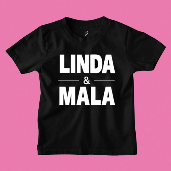 Camiseta Linda & Mala infantil de Ñekü