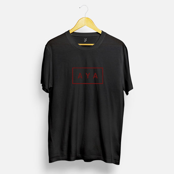 Camiseta logo rojo AYA