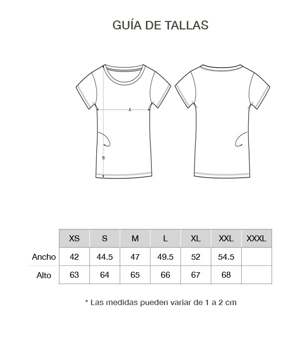 Camiseta Salto al Color de Amaral Mujer