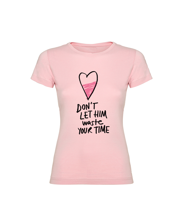 Camiseta Waste your time de Lyona [Mujer]