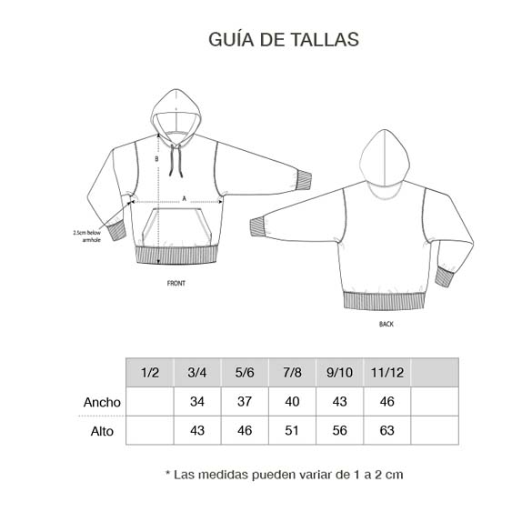 Sudadera Infantil con capucha fuRemol