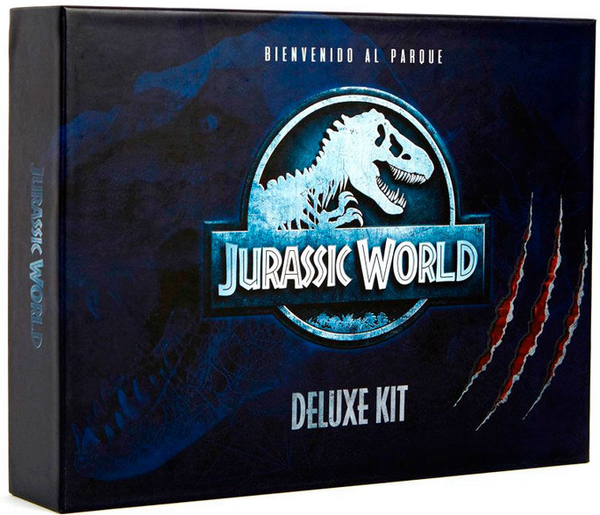 Jurassic World Deluxe Kit, caja dañada