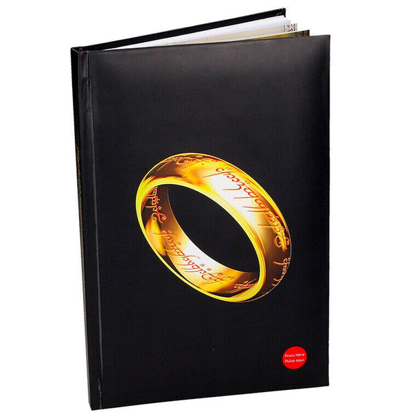 Libreta con luz de El Señor de los anillos