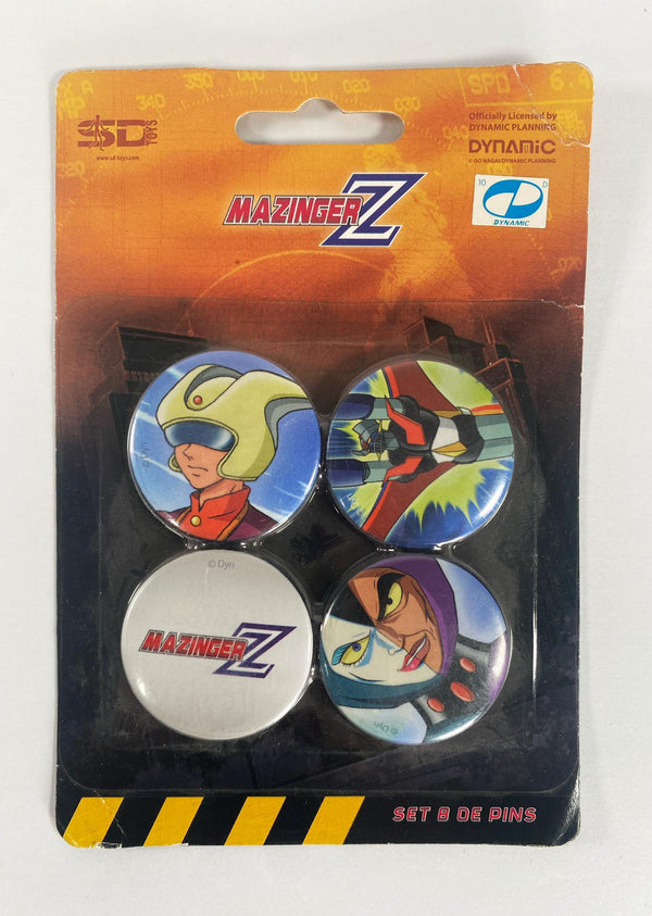Set de 8 pins de Mazinger Z