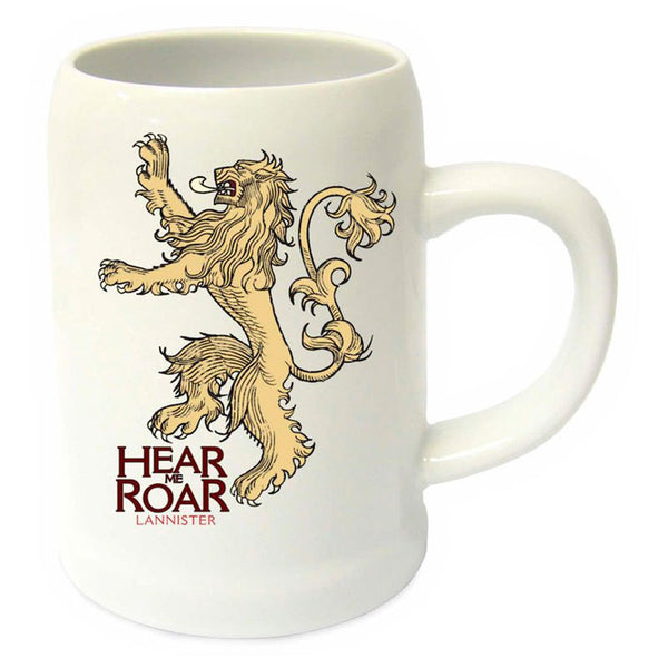 Taza Hear me Roar, Lannister de Game of Thrones