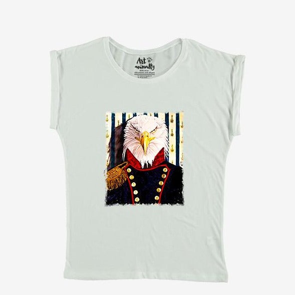 Camiseta Águila Wellington de Art Animalty (mujer)