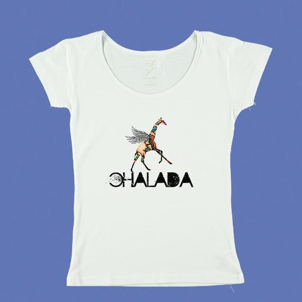 Camiseta Jirafa de Chalada de Mujer