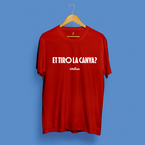 Camiseta Unisex "Et tiro la canya"