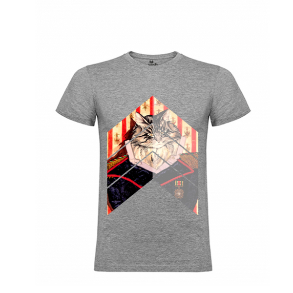Camiseta Gato Bonaparte de Art Animalty