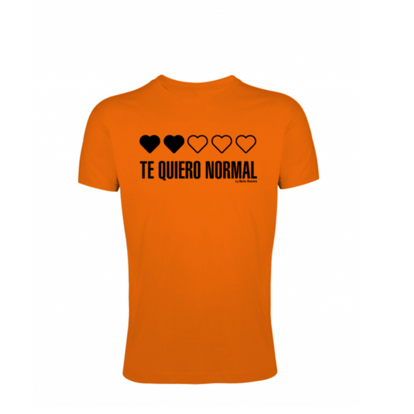 Camiseta te quiero normal de Berto Romero