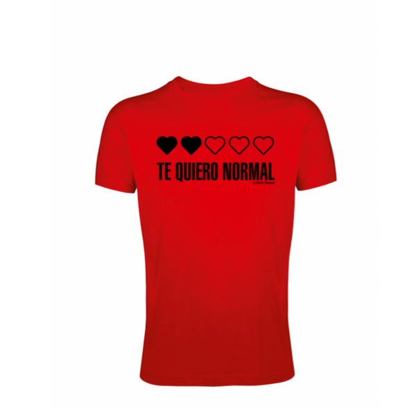 Camiseta te quiero normal de Berto Romero