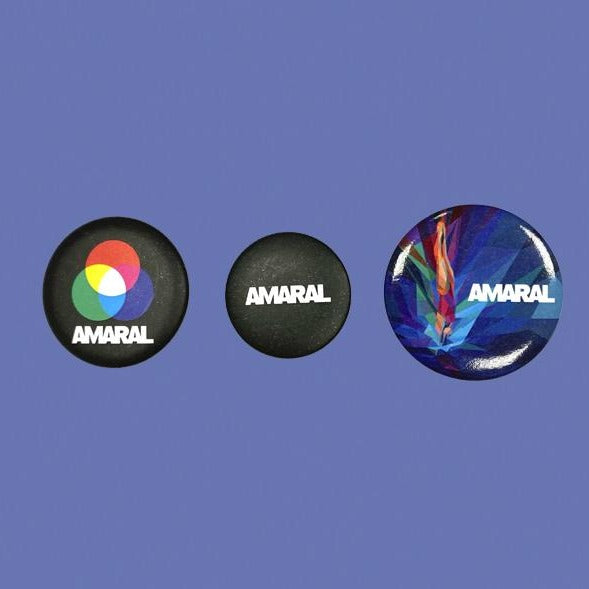 Pack de Chapas Salto al Color de Amaral
