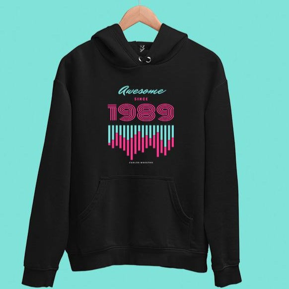 Sudadera Awesome since 1989 Carlos Maestro
